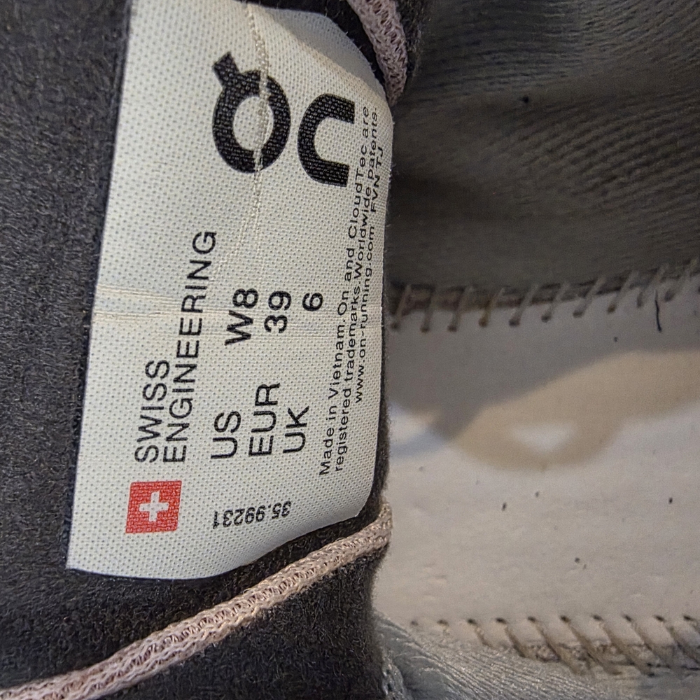 On Cloud Running Cloudflow Running Shoes - Gray - image 5